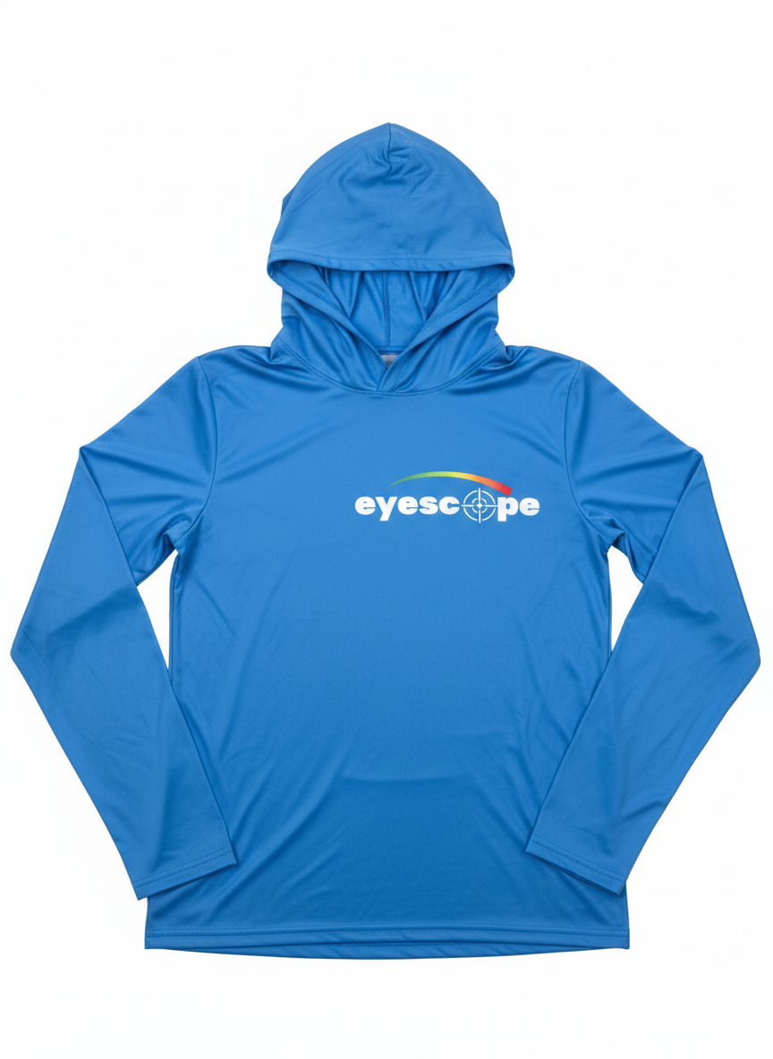 EyeScope Performance Hooded Fishing Shirt With Built In Buff